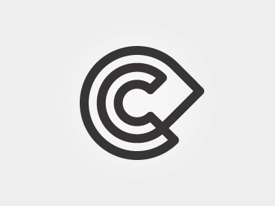 C branding logo mark minimal symbol