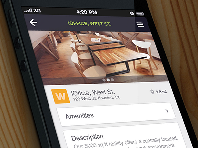 iOffice mobile app detail view balderdash detail view form ioffice mobile photo slider