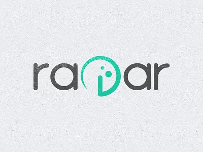 Radar Logo icon logo radar typo