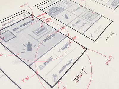 Sketching automatic grayscale idx ios iphone mobile paper pen sketch ux