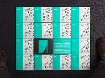 10 Things I Have Learned in 2013 2013 clean croatia design graphic helvetica learn minimalist new york poster sagmeister typographic