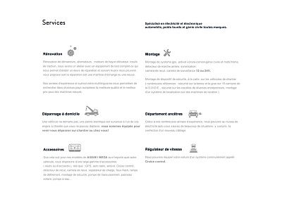 Webdesign GSelectric grid icon template