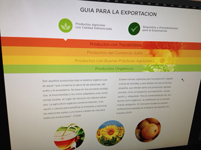 Organic Products Export Guide bright circles flat guide icons natural non profit organic photos togggle warm