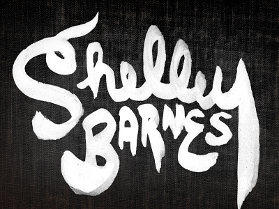 Shelley Barnes lettering typography