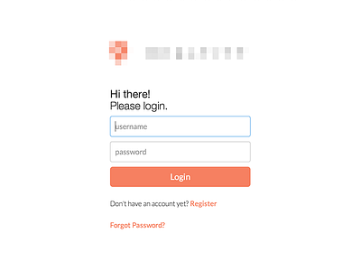 Web App Login app design login ui ux web