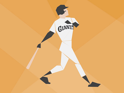 Thrill baseball clark giants illustration san francisco thrill will