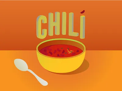 Chili Time chili food illustration spicy vector