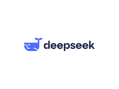 Deepseek Logo Redesign abstarct logo ai logo animal logo bold logo branding clever education logo fintech logo futuristic logo icon learning logo logo minimal modern logo saas logo technology logo trust logo web logo web3 logo whale logo