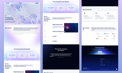 NibiruAPT - AI landing page crypto landing page crypto website design ui ui design ux ui design website design