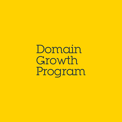 Domain Growth Program domains logo