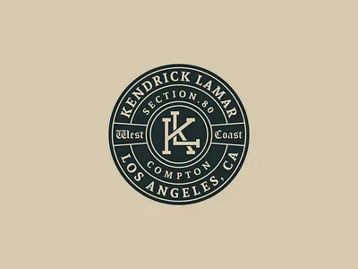 Kendrick Lamar - Section 80 graphic design hiphop kendrick lamar patch