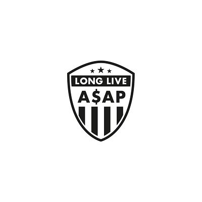 Long Live A$AP hiphop logo