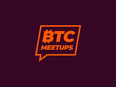BTC Meetups bitcoin blockchain crypto logo