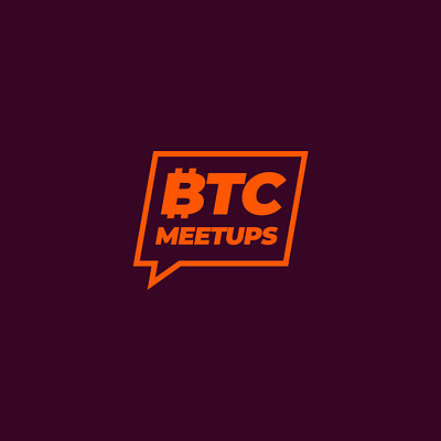 BTC Meetups bitcoin blockchain crypto logo