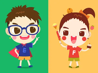 friends cartoon illustration