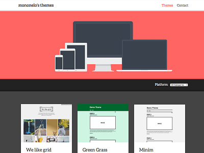 mononelo's themes free platform premium theme themes tumblr wordpress