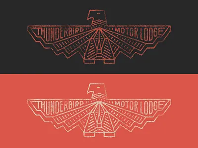 Thunderbird Motor Lodge eagle hotel vintage