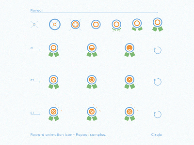 Cirqle Reward Sample animation cirqle d dh gif icon reveal reward sample