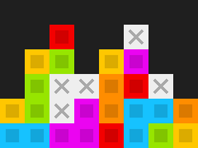 PILE block game ios match