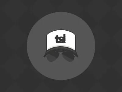 Introducing Kevin (Me!) aviators flat hat illustration litmus sunglasses the starting line trucker hat