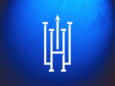 "WH" Monogram lettering monogram simple