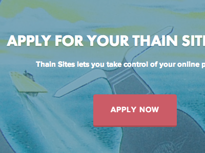 Call to awesome. thain creative thain sites ux web design