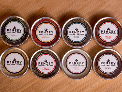 Penzey Spices Redesign branding chives design logo packaging penzey spices photography redesign spice