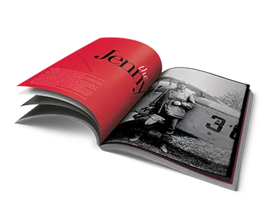 Inverted Jenny / Book Spread book layout storytelling type