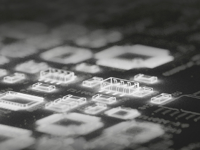 Example of Circuit Board Background
