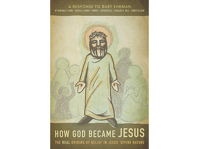 How God Became Jesus 1 book cover illustration jesus