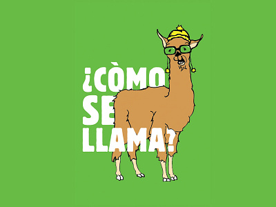 Children's t-shirt childrens cómo illustration llama t shirt