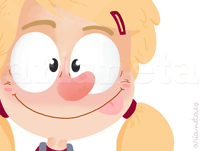 W.I.P. brush cartoon character design illustration