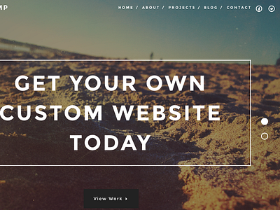 New Personal Site arizona beach blog california cbu personal portfolio website wordpress