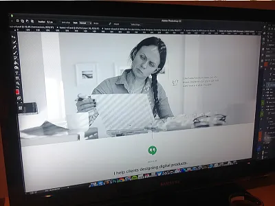 Minimalist Portfolio/Personal Theme about me design one page pixelthrone theme themeforest ui website