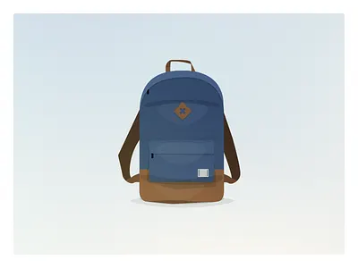 Bag Herschel bag brand bright cool fashion hipster illustration illustrator nice shapes trendy vector