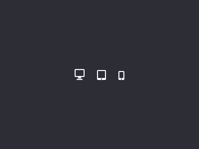 Responsive flat freebie icon minimal psd responsive