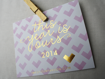 This year is ours 2014