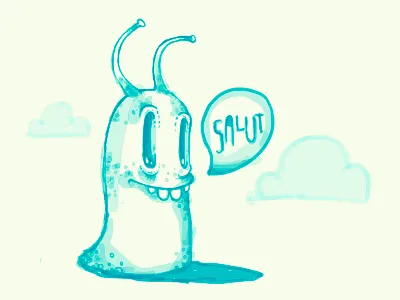 snail sketch blue salut sketch snail