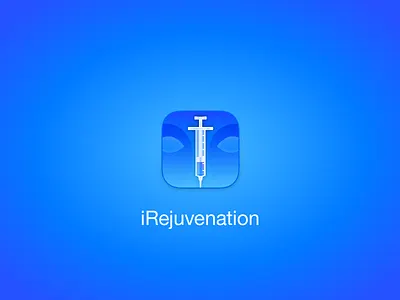 iRejuvenation Icon app ios medical seringe