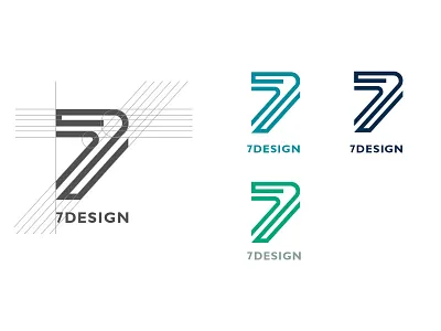 7logo Second option brand logo