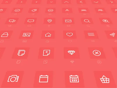 Minimal Icon Font (Freebie) download font free freebie icon line minimal set