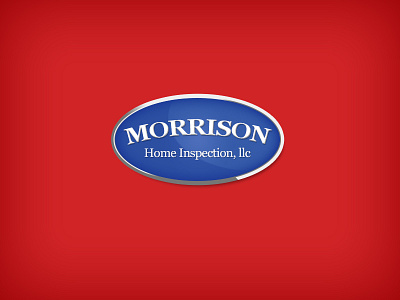 Morrison Logo badge branding graphic logo red web website