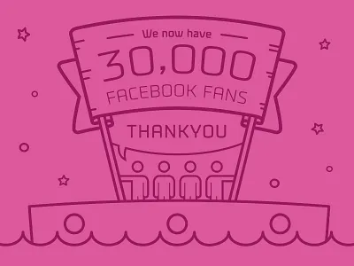 Facebook Post banner facebook illustration line art stroke vector water