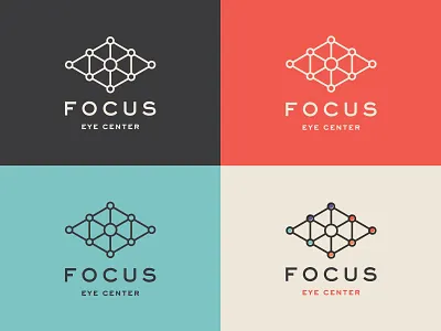 Focus Logo brand eye eyeball focus icon logo
