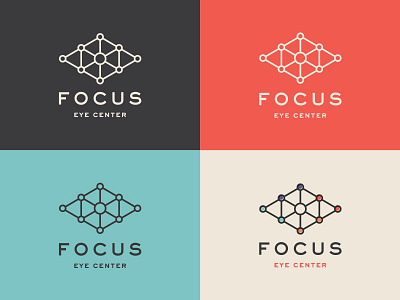 Focus Logo brand eye eyeball focus icon logo