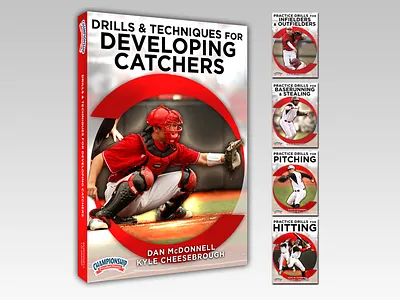 Baseball DVD Series graphic design packaging