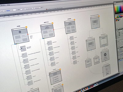 Wires app branding flat flat design focus lab icons marketing site website wireframe