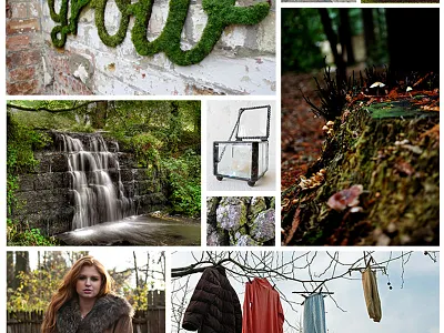 Plein Air Mood Board boutique inspiration mood board shop store