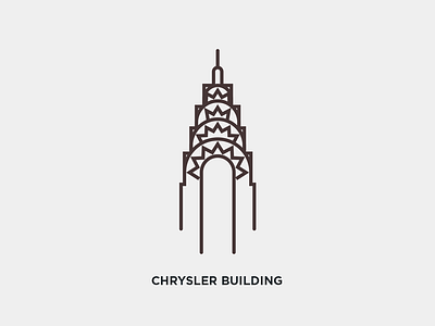 Chrysler Building big apple building chrysler city silhouette new york ny nyc solid