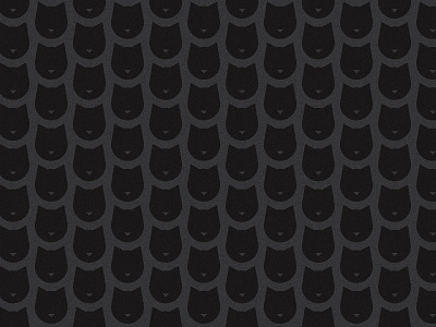 Black Cat Pattern black cat meow pattern